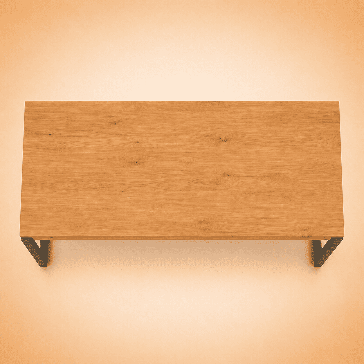 Mesa de Centro Industrial Loft con Cubierta de Madera - Image 3